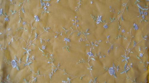 Voile Embroidery Fabric