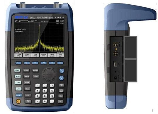 Hand-held spectrum analyzer