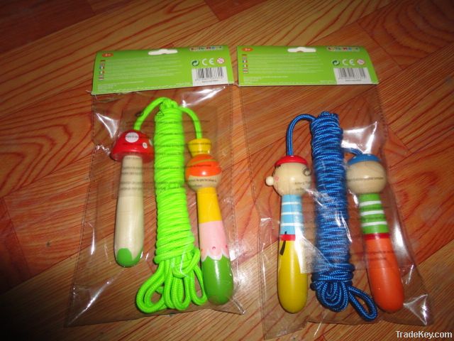 Wooden Skipping Rope(16ft)