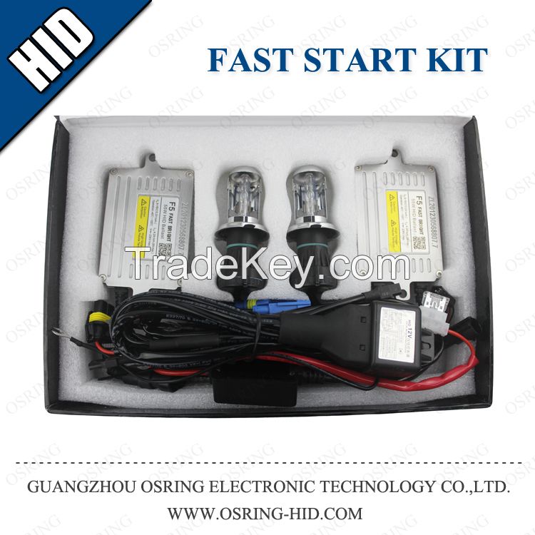 OSRING Best Quality 55W Super F5 fast start hid kit xenon H13