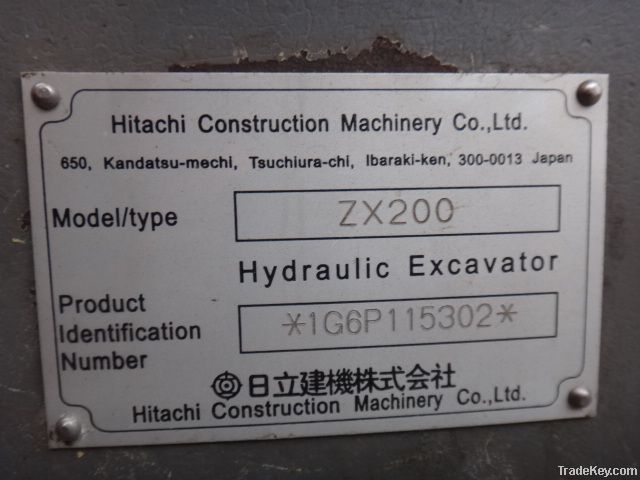 Used Hitachi Excavator