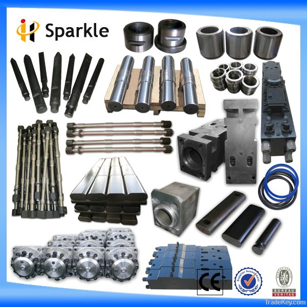 Hydraulic Breaking Hammers and Spare Parts