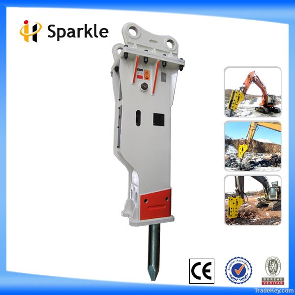 Box-Silenced Type Hydraulic Breaker For 28-35Ton Excavators