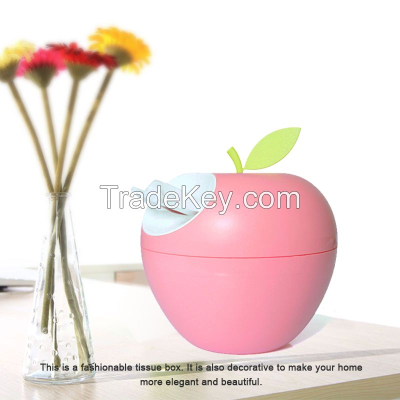 Cute Apple Tissue Box