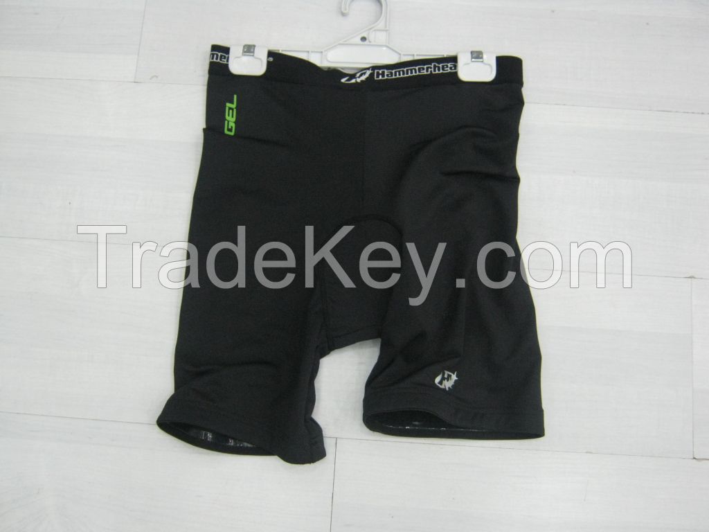 80% nylon 20% spandex  knitted Cycling short 