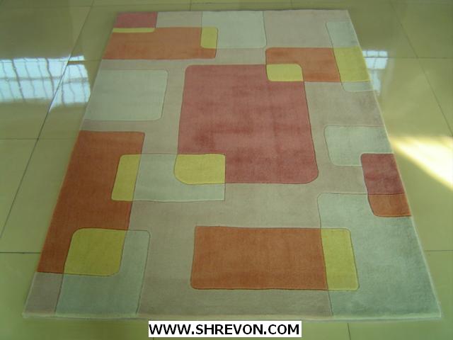 Hand Tufted Acrylic Area Rug