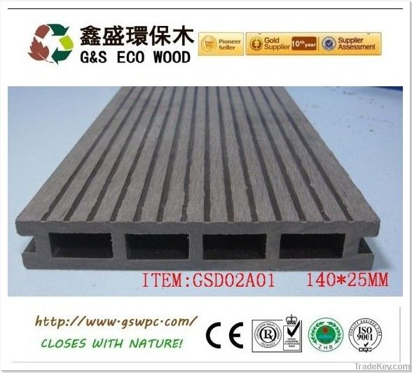 WPC decking / WPC floor / WPC decking floor with high quality