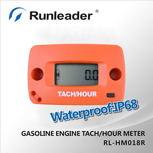 Digital waterproof Tachometer Hour Meter for Marine lawn mower ATV Motorcycle Snowmobile jet ski 2 stroke / 4stroke