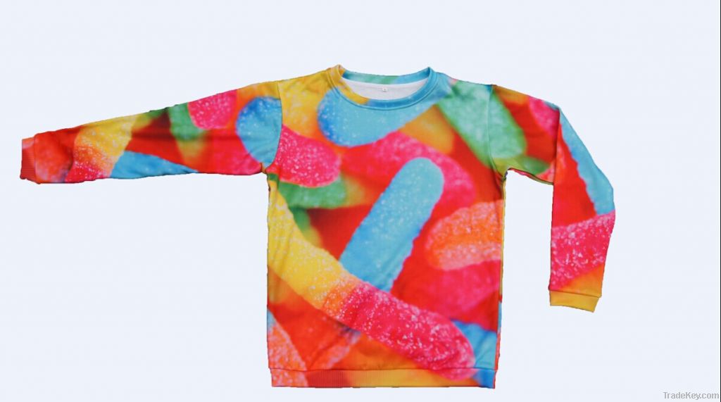 Digital Print Sweater