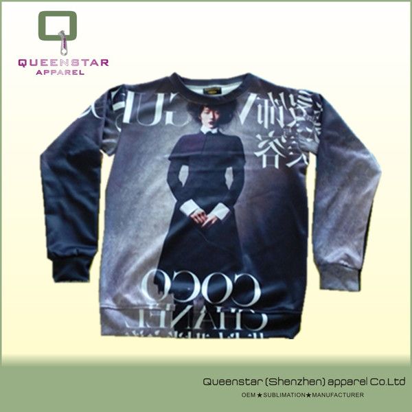 wholesale  polyester pullover sweatshirt