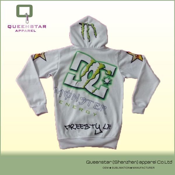 hot sale white custom Hoodies