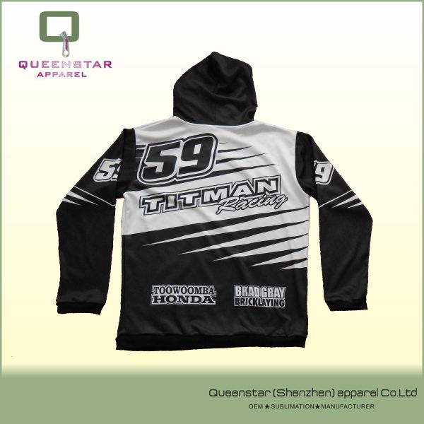 OEM Design Sublimation Long Sleeve Hoodies