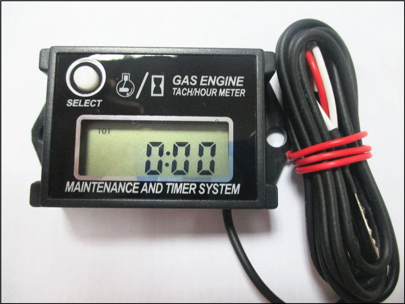 Racing RPM Tachometer Maintenance reminder Hour Meter