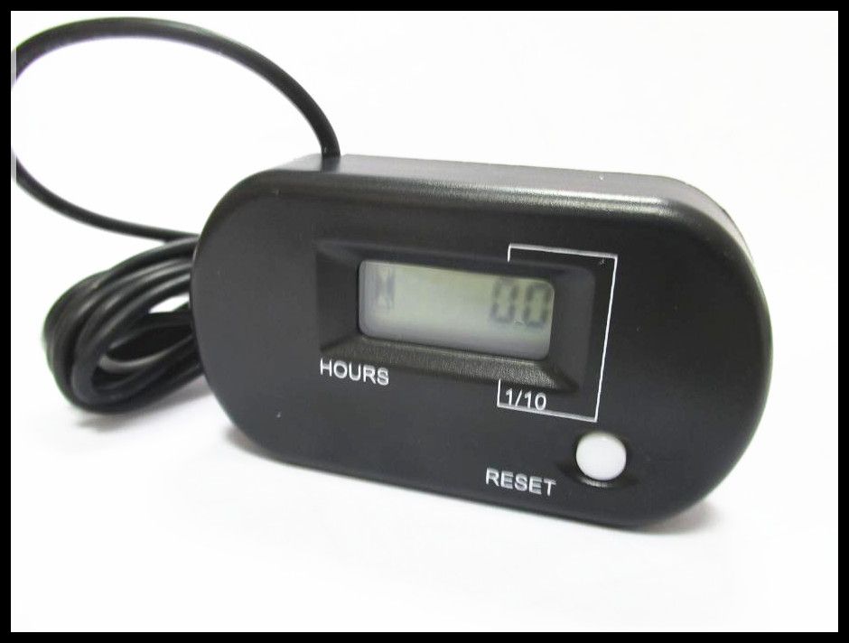 RL-HM025 Resettable Waterproof Inductive Hour Meter For Gasoline Engine,Turf rakes,Motorcycle,Snowmobile,aerator,log splitters