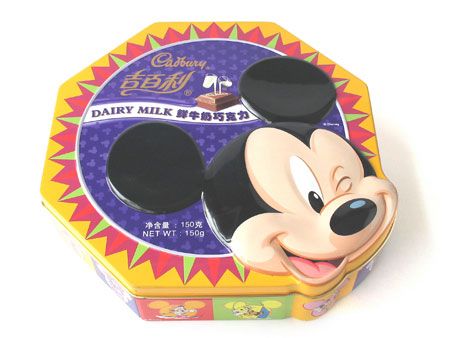 chocolate tin box