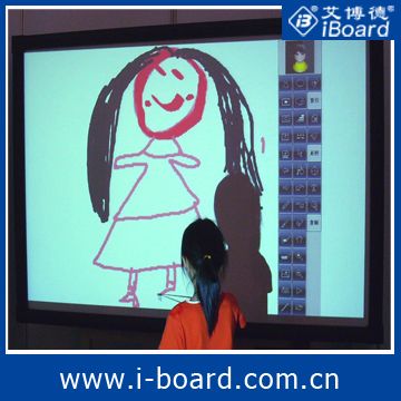 School equipment IR multitouch touch screen 78" interactive whiteboard/multi-touch whiteboard