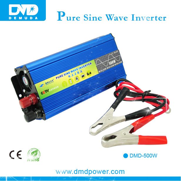 Aluminum alloy shell 12v inverter pure sine wave 500watt solar inverter