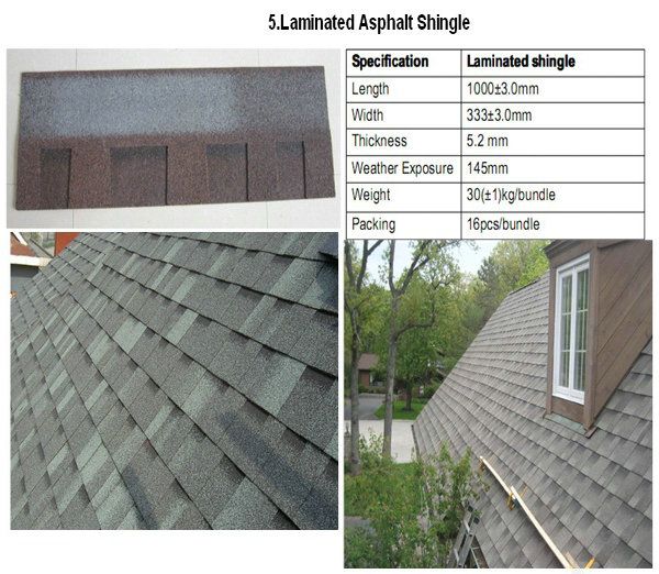 Laminated Asphalt Shingle 