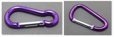 Snap hook, Carabiner hook, Zinc hook