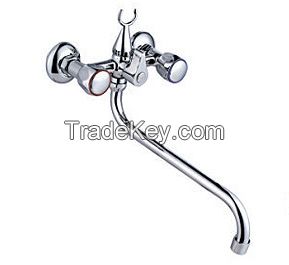 Kitchen taps Sink mixer Sink faucet Sink taps Wall â��mounted kitchen mixer  from China manufacture