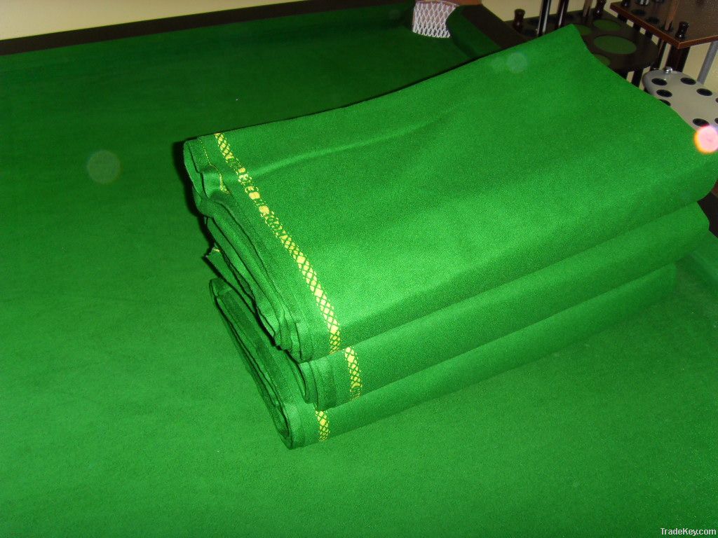 Pool cloth snooker cloth