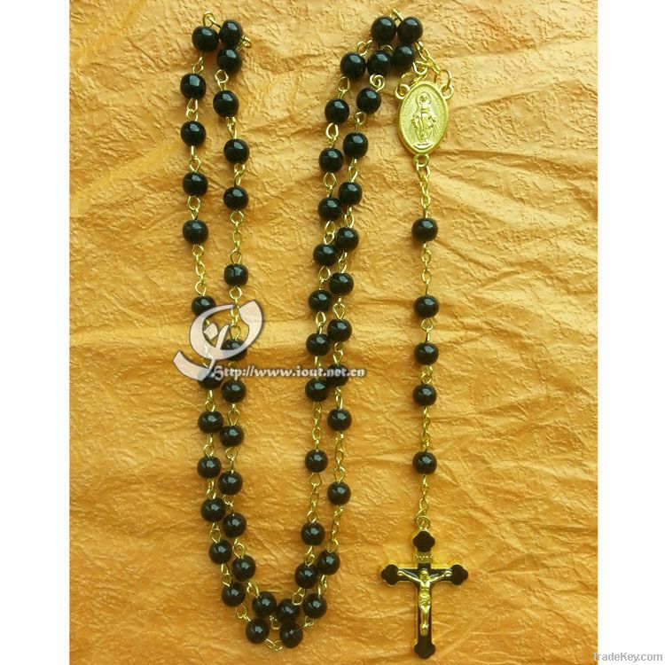 Wood Rosary, Glass Rosary, Pearl Rosary, Alloy Metal Rosary, Cloisonne Ros