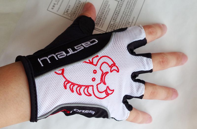 Newest Castelli Cycling Gloves Half -finger Bike /Race/ Bicycle gloves Summer Fingerless Sports Gloves