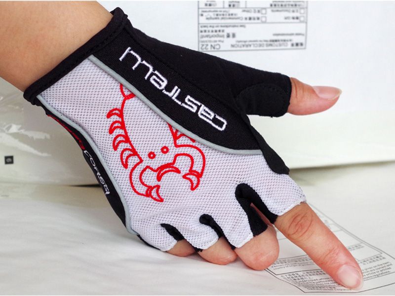 Newest Castelli Cycling Gloves Half -finger Bike /Race/ Bicycle gloves Summer Fingerless Sports Gloves