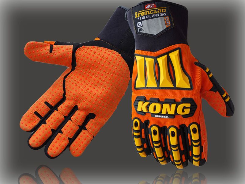 ironclad kong Mining, Demolition, Heavy Construction, Rigging gloves 