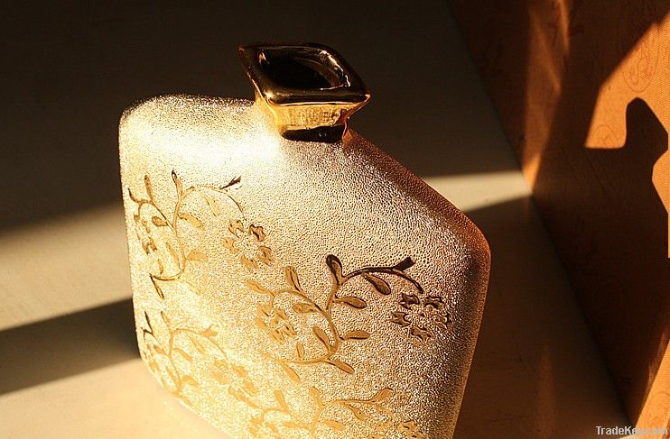 vintage style bag ceramic vase , home decorations