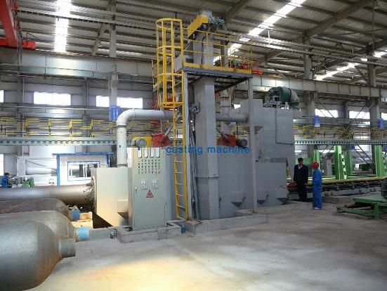 steel pipe shot blasting machine