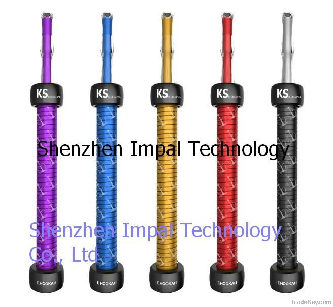 e-hookah double cartridge colourful electronic cigarette