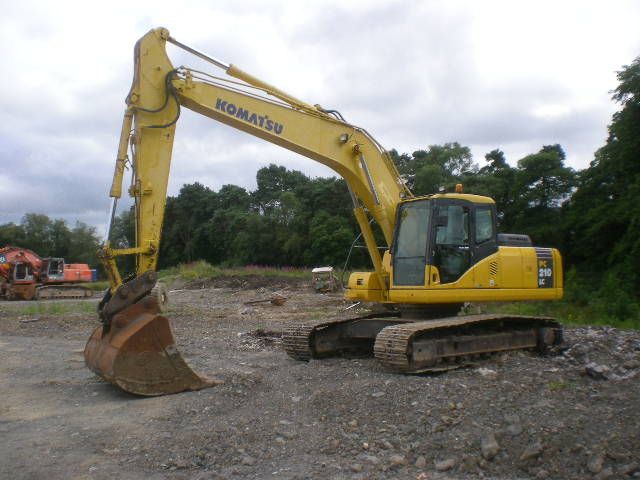 Used Komatsu PC210LC-7 Excavator