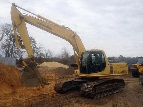 Used Komatsu PC200LC-6 Excavator