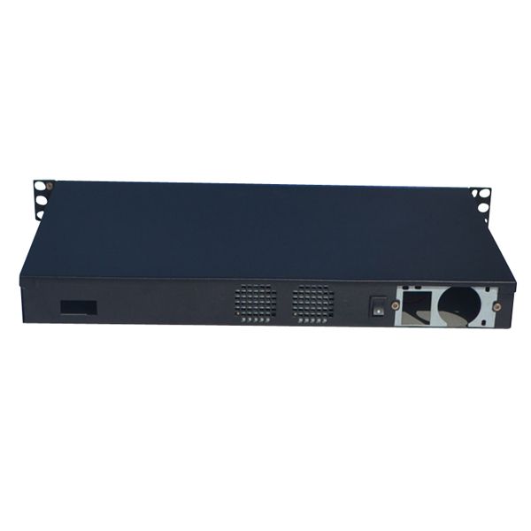 Aluminium Panel 1u Network Security Pbx Chassis Rack Chassis 1u