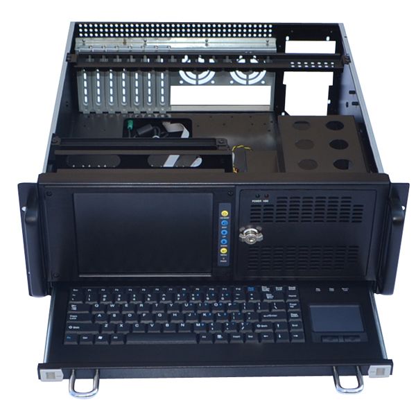 Good Quality 4u With Keyboard And Lcd Display Industrial All In One Workstations