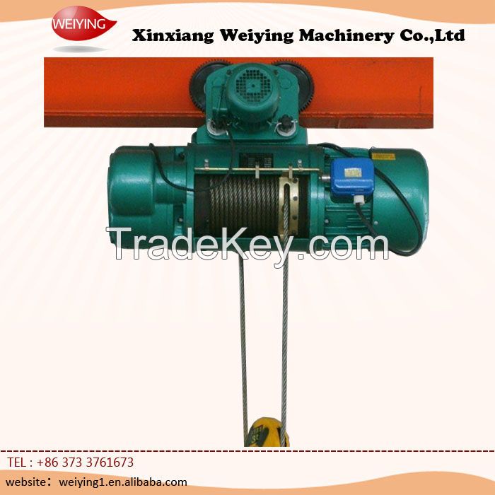 wire rope electric hoist crane