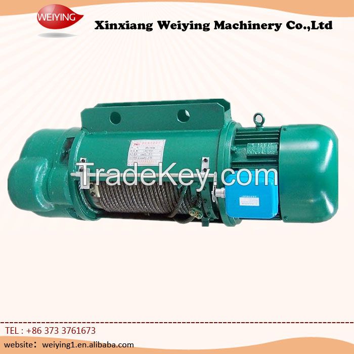 CD and MD type wire rope electric hoist