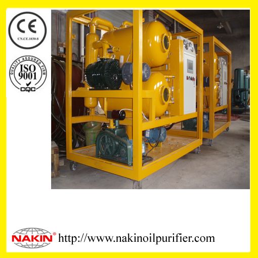 Double-stage Vacuum Transformer Oil Purifier