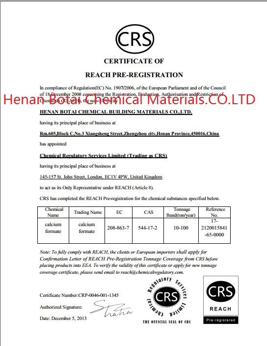 98% Calcium Formate