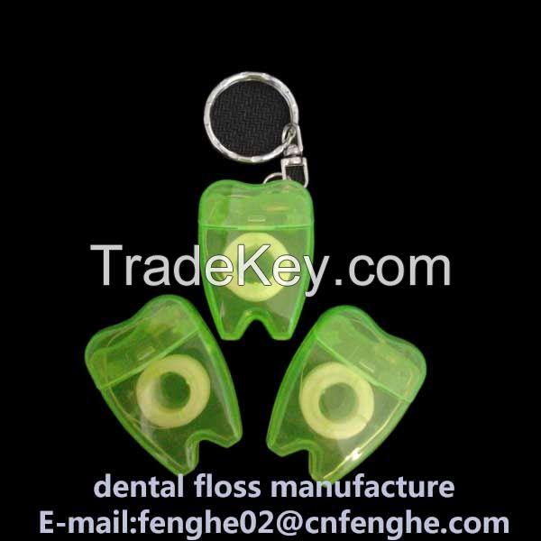 15m mint flavor tooth shape dental floss