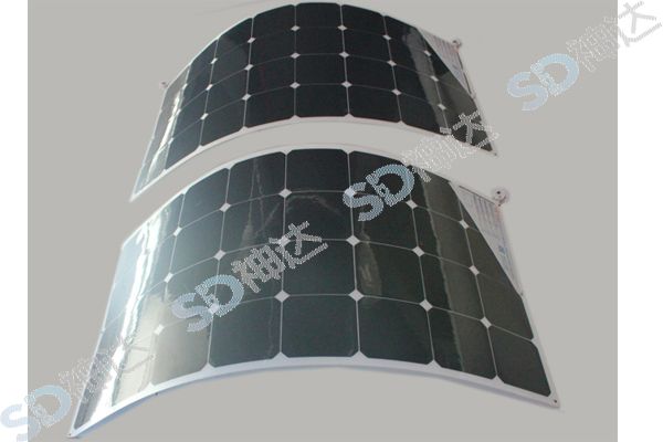 Thin flexible mono solar panel