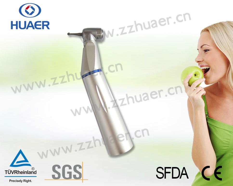 E-generator integrated LED contra angle handpiece