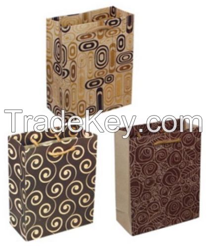 2015 Hot Sell Recyclable Paper Bag with Handles use in Party and Shopping Centre