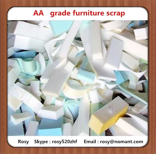  waste pu trim foam scrap in bales