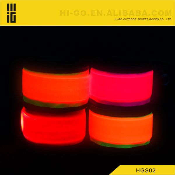 New products on china market promotion gift sport armband glow in the dark