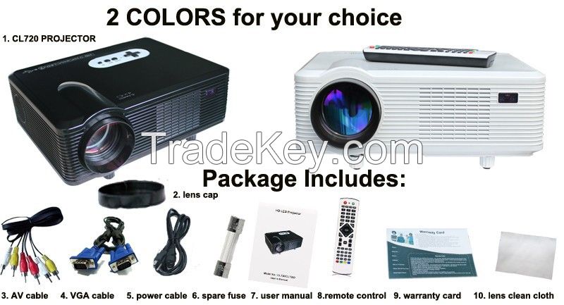 Full HD 1080Pp Mini Led Video Projector