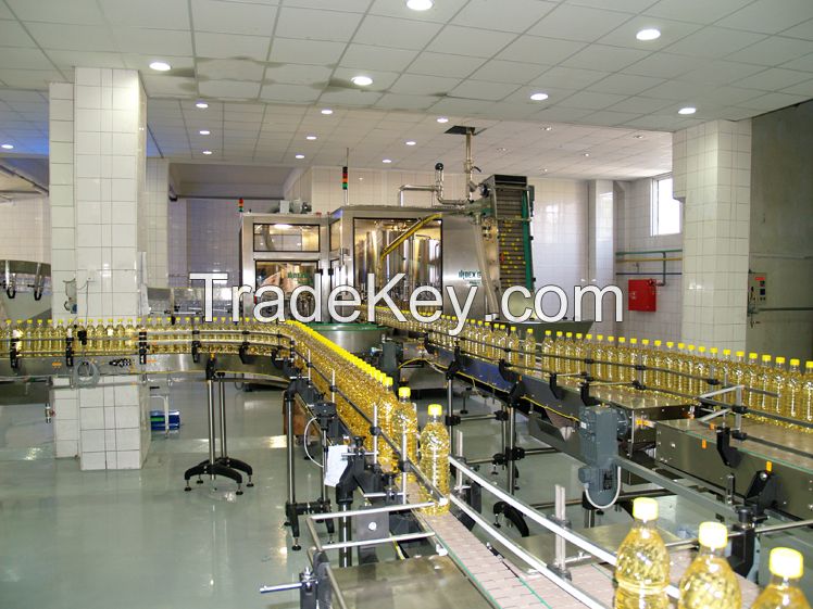 Automatic  PET Bottle/Glass bottle cooking/edible oil filling capping Machine manufacture