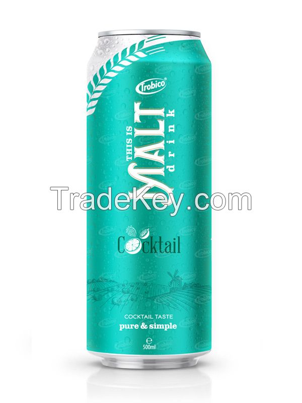 Malt Drink With Cocktail Flavor 500ml