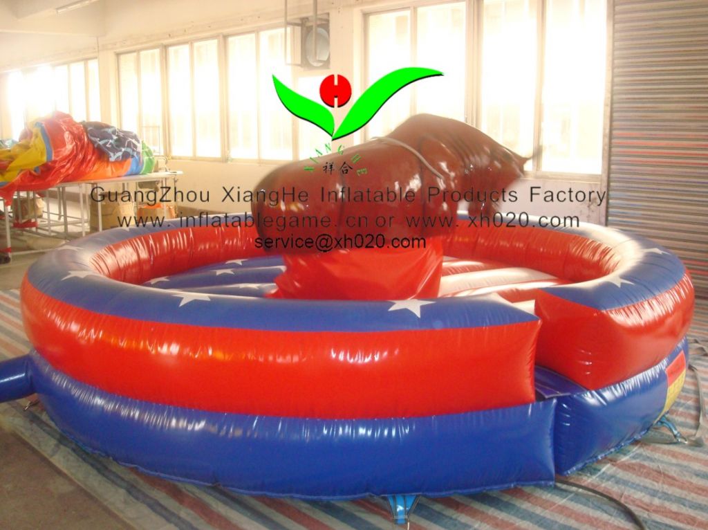 2014 inflatable  mechanical  bullfight